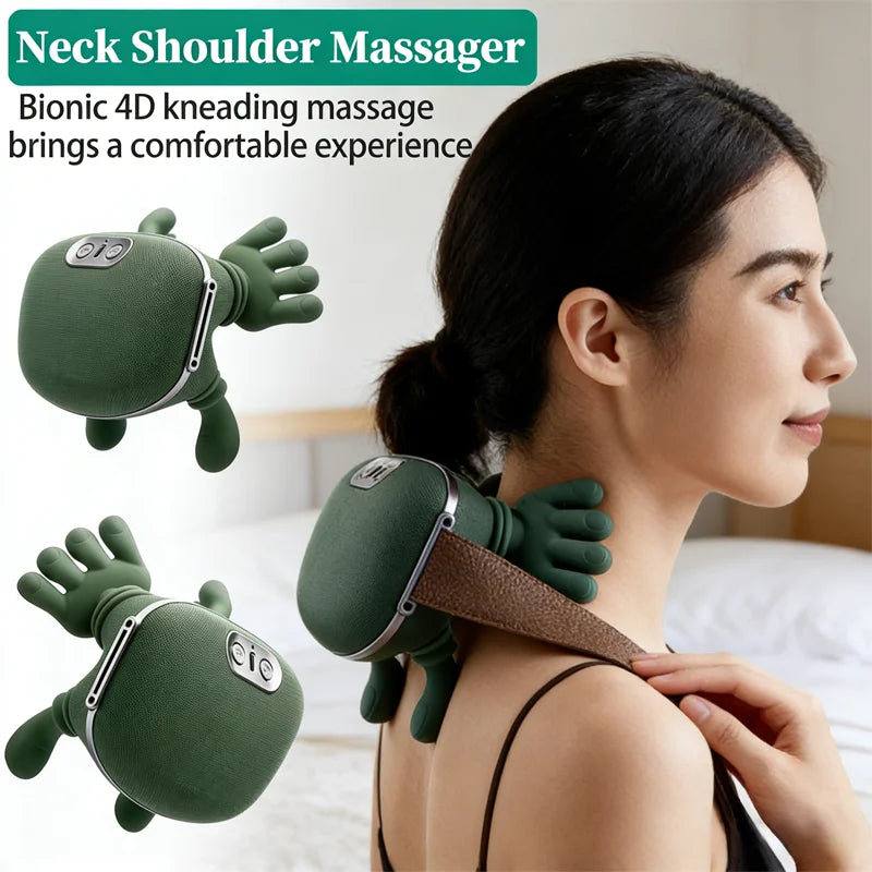 New cross-border trapezius cervical massager, neck massager, shoulder and neck kneading massager, neck protection device