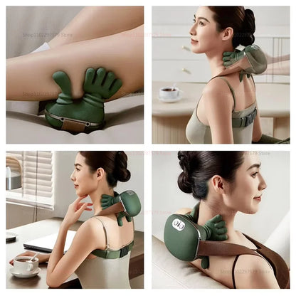 New cross-border trapezius cervical massager, neck massager, shoulder and neck kneading massager, neck protection device